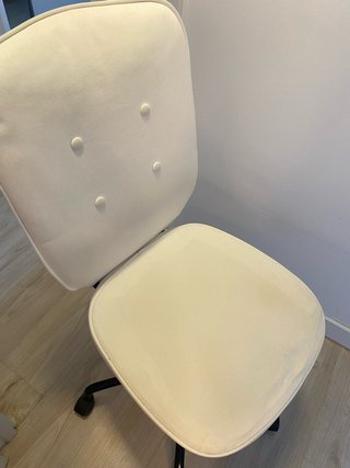 Silla de escritorio blanca Ikea