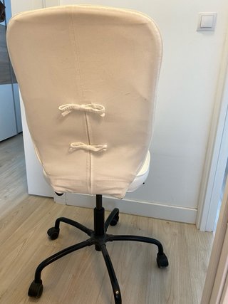 Silla de escritorio blanca Ikea