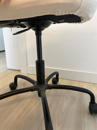 Silla de escritorio blanca Ikea
