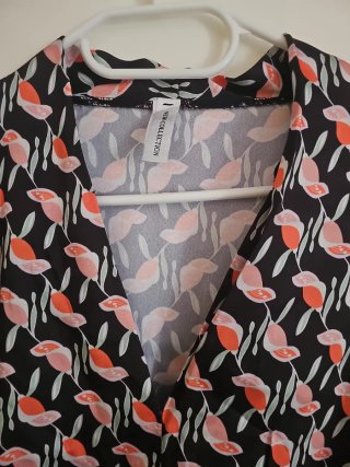 Camicia donna fantasia floreale taglia unica