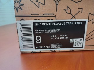 Nike React Pegasus Trail 4 GTX Talla 42.5