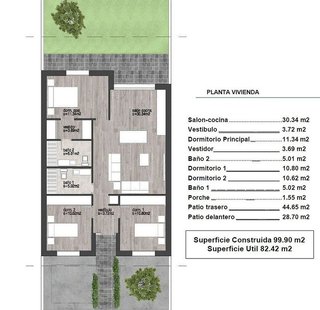 Casa adosada en venta en Yuncos