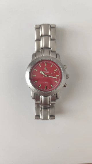Orologio Ferrari in Acciaio Rosso