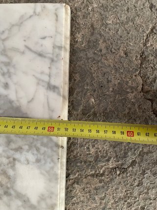 Dos losas de mármol