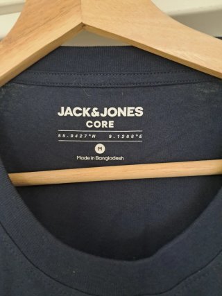 Camiseta Jack&Jones Estampada Azul talla M