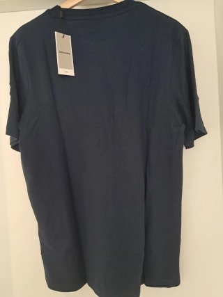 Camiseta Jack&Jones Estampada Azul talla M