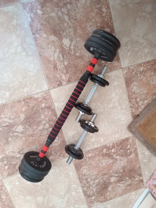 Barra de pesas ajustable Bodyfit