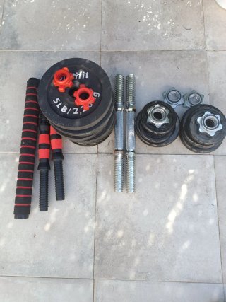 Barra de pesas ajustable Bodyfit