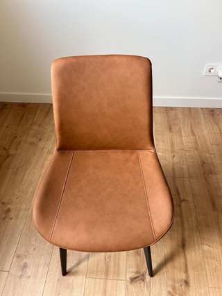 Sillas Piel Sintética Marrón (2 o 4)