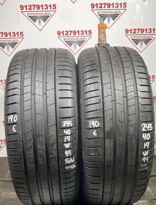 245 40 19 W PIRELLI RUEDA AL 90% VIDA UTIL