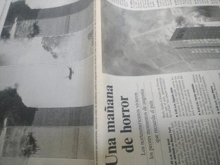El País 12 Sept 2001 11-S Torres Gemelas