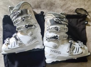 Botas de esquí TECNICA mujer talla 38-39, blancas