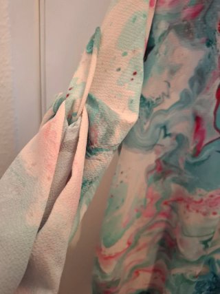 Chaqueta estampada talla única