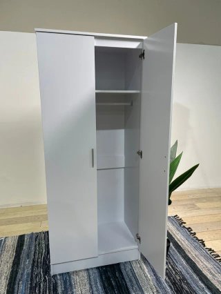 Armario blanco 2 puertas