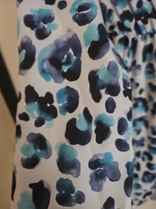 Vestito Calliope fantasia maculata taglia L