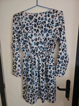 Vestito Calliope fantasia maculata taglia L