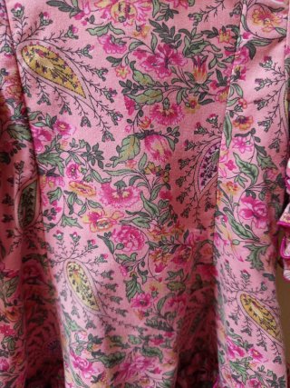 Traje de flamenca rosa para niña 2-3 años