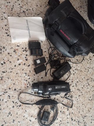 Cámara Vídeo Sharp Vintage N1 + Accesorios