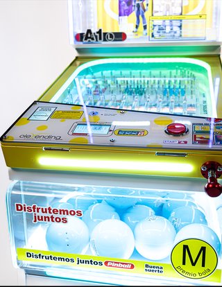 Máquina Pinball Toys vending