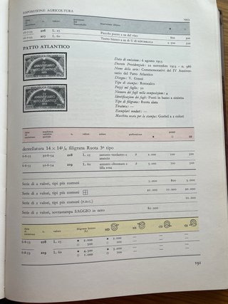 Libro I francobolli Repubblica Italiana