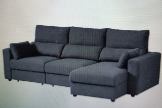 Sofá Gris 3 Plazas Ikea EKILSTUNA.