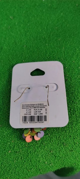 Pendientes Claire's elefantes con lentejuelas