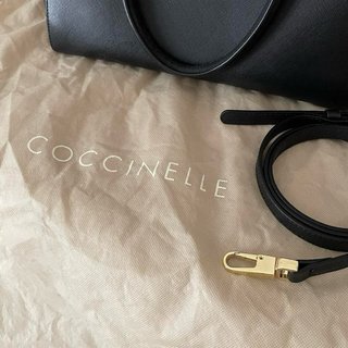 Borsa Coccinelle Saffiano Nera
