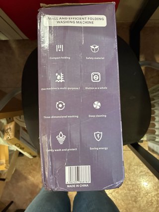 Lavadora Plegable Multifunción
