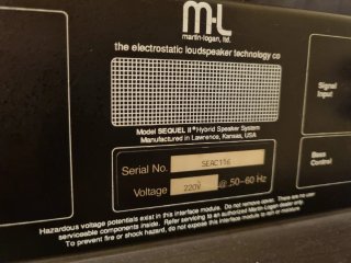 Altavoces Martin Logan