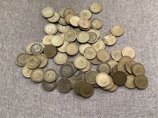 LOTE 75 MONEDAS ESPAÑOLAS DE 1 PESETA