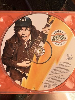 CD AC/DC High Voltage Originale