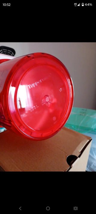 Moschettiere Tupperware Rosso Trasparente