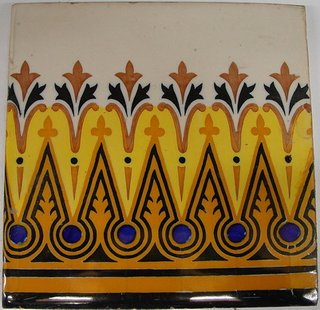Azulejos antiguos pintado a mano 1900