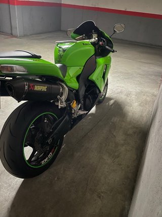 Kawasaki ZX10R 2007 Verde