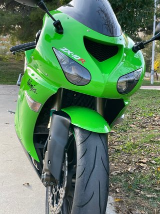 Kawasaki ZX10R 2007 Verde