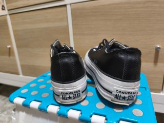 Converse Tenis Negro/Blanco Talla 36.5