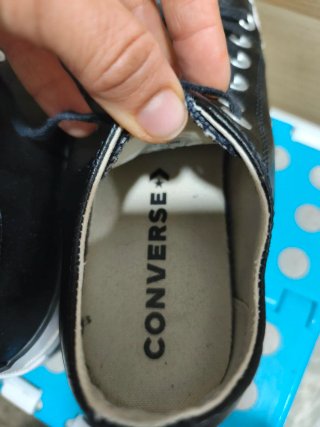 Converse Tenis Negro/Blanco Talla 36.5