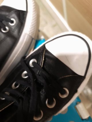 Converse Tenis Negro/Blanco Talla 36.5