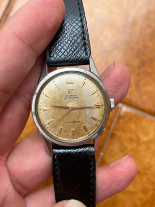 Reloj Cyma Suizo Mecánico Vintage Cymaflex