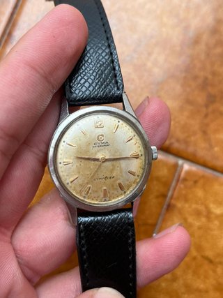 Reloj Cyma Suizo Mecánico Vintage Cymaflex