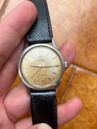 Reloj Cyma Suizo Mecánico Vintage Cymaflex