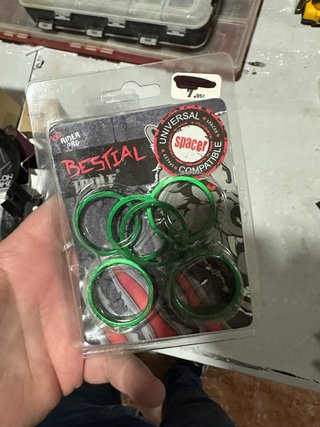 Spacers Bestial Wolf Verdes