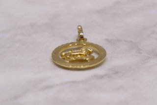 COLGANTE LEON, ORO 18K/3.2g