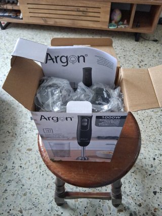 Batidora de mano Argon 1000W con vaso medidor