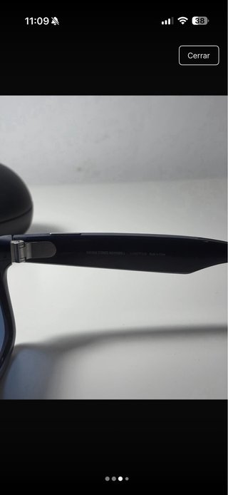 Gafas Ray-Ban Stories Wayfarer Negras/Azules