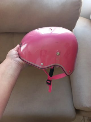 Casco protección Globber rosa Talla XS/S
