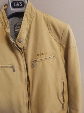 Giacca Brema vintage moto taglia 50
