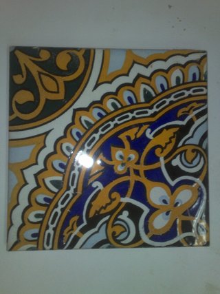 Azulejos antiguos pintado a mano 1900