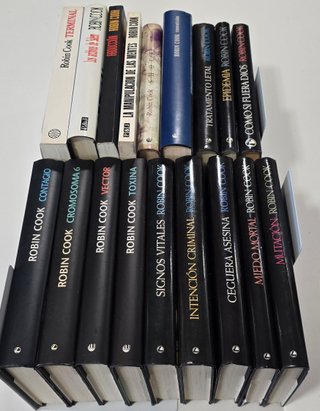 Robin Cook, 18 libros thriller médico