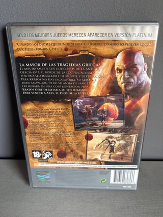 God of War PS2 Platinum